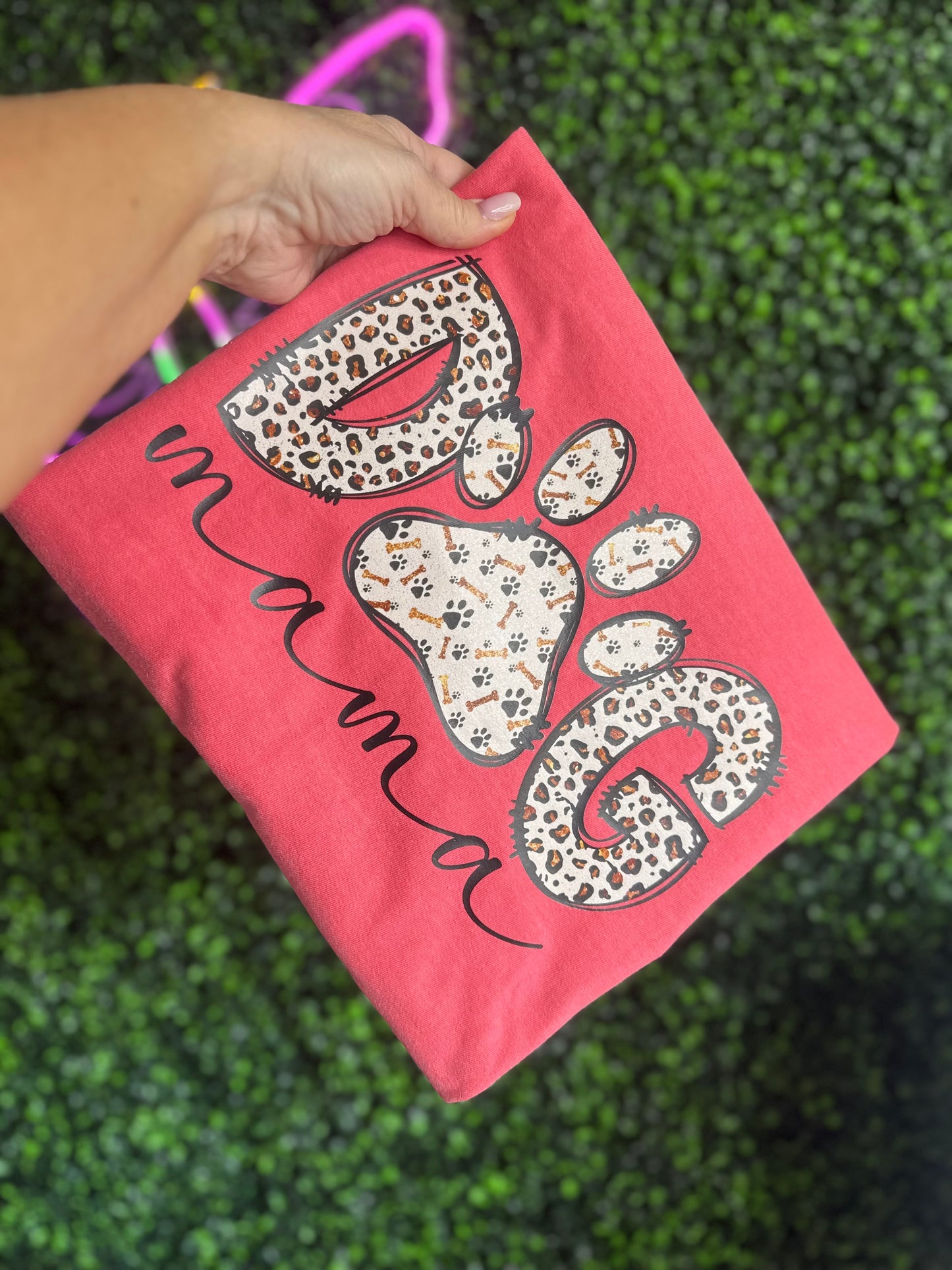 Dog Mama Comfort Colors tee