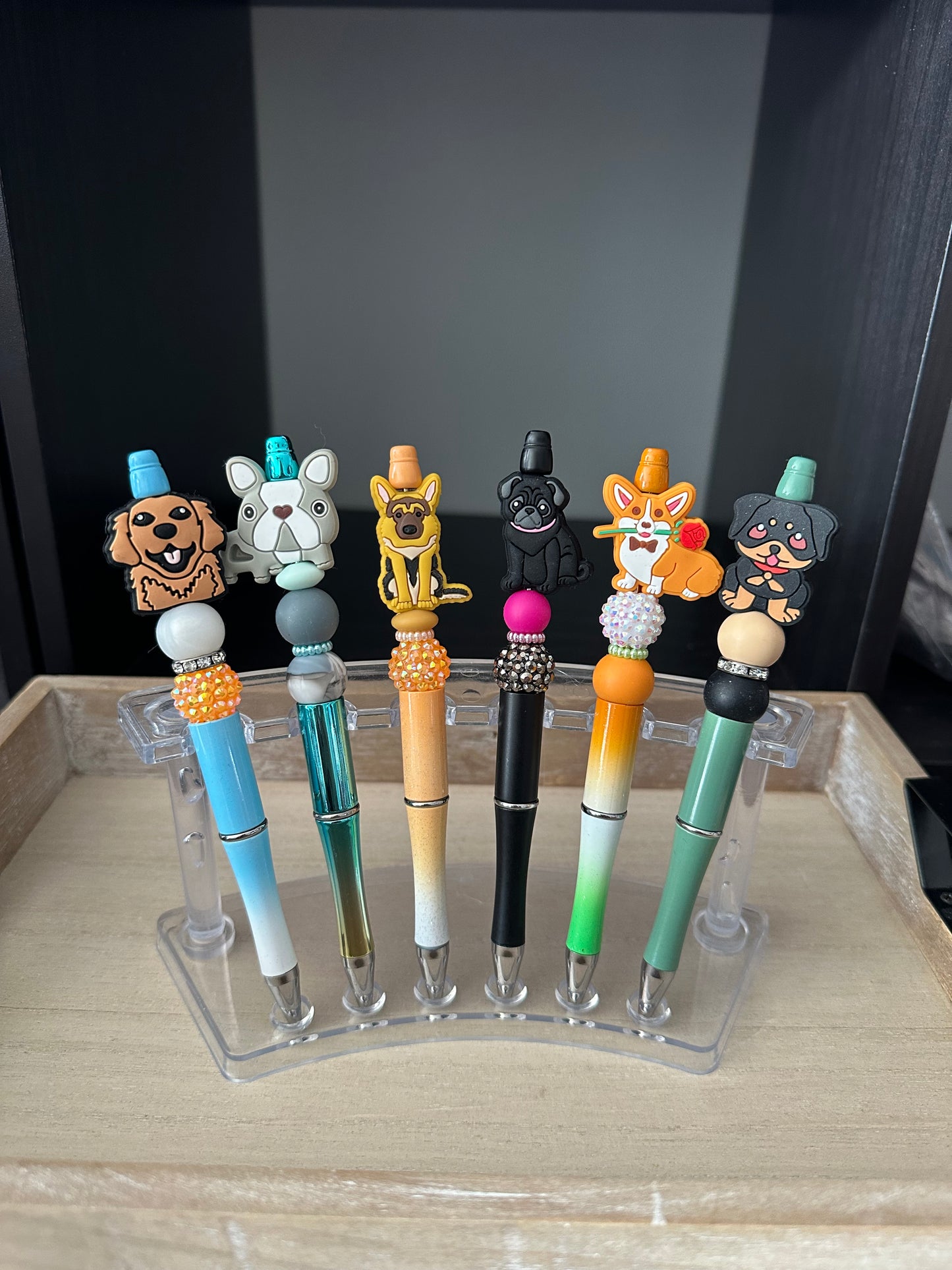 Random Beaded Pens