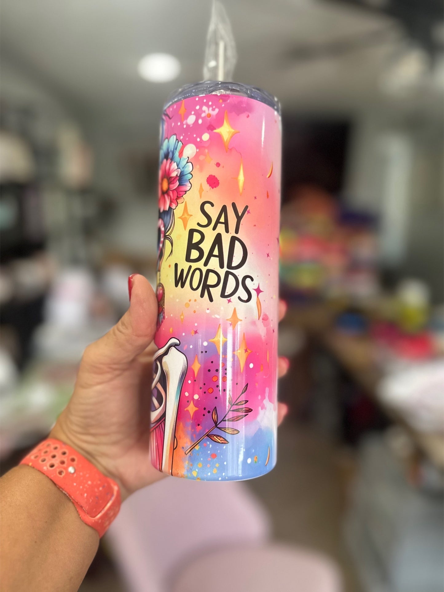 Good Moms Say Bad Words 20oz Tumbler