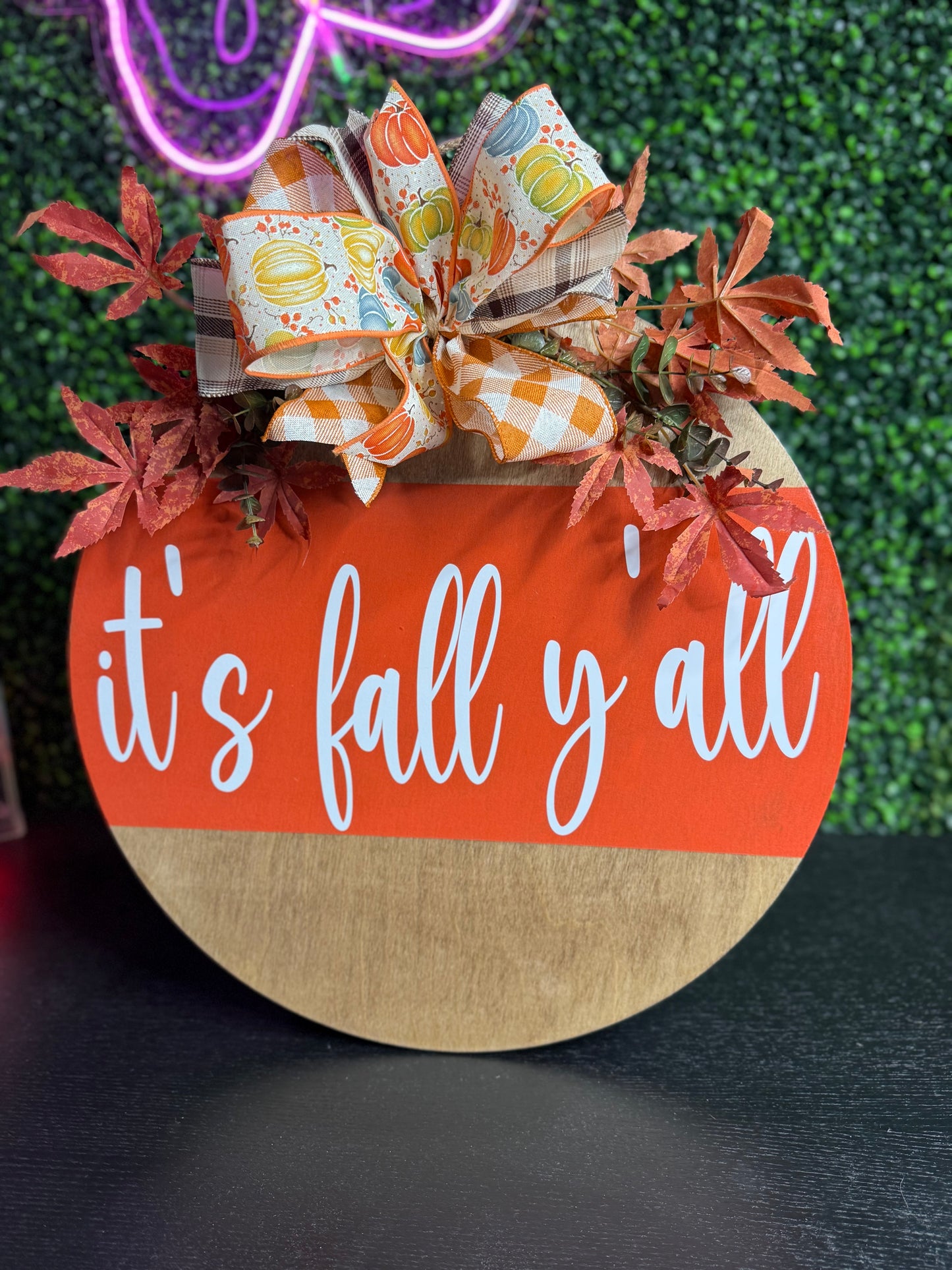 it’s fall y’all 18” Door Hanger