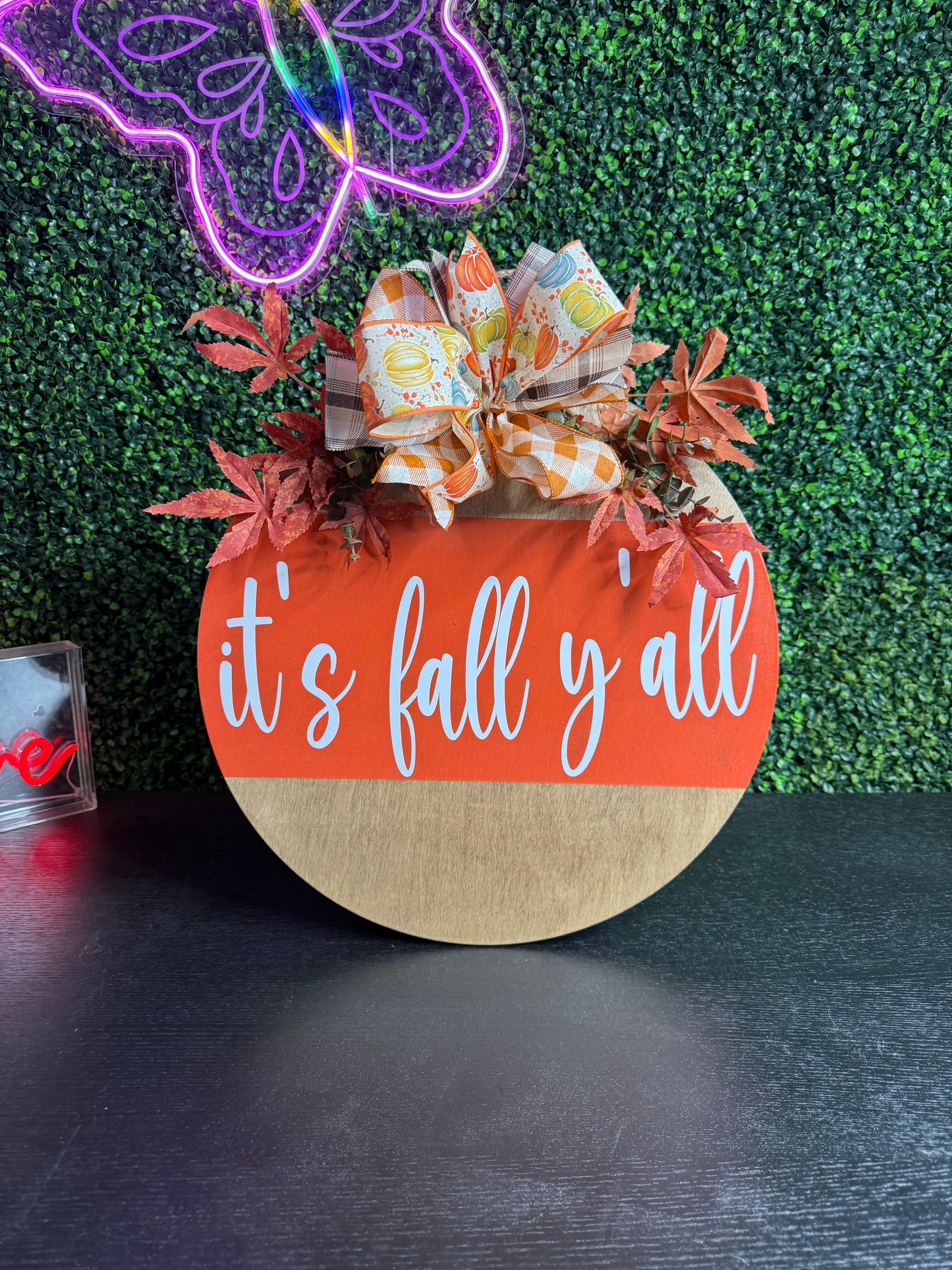 it’s fall y’all 18” Door Hanger