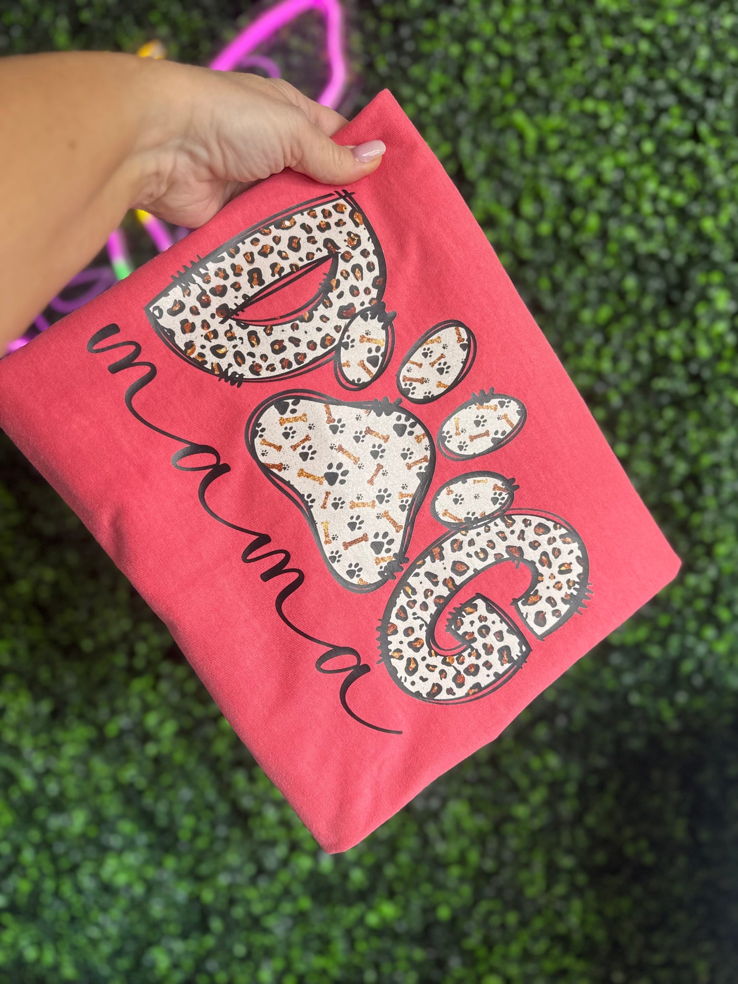 Dog Mama Comfort Colors tee