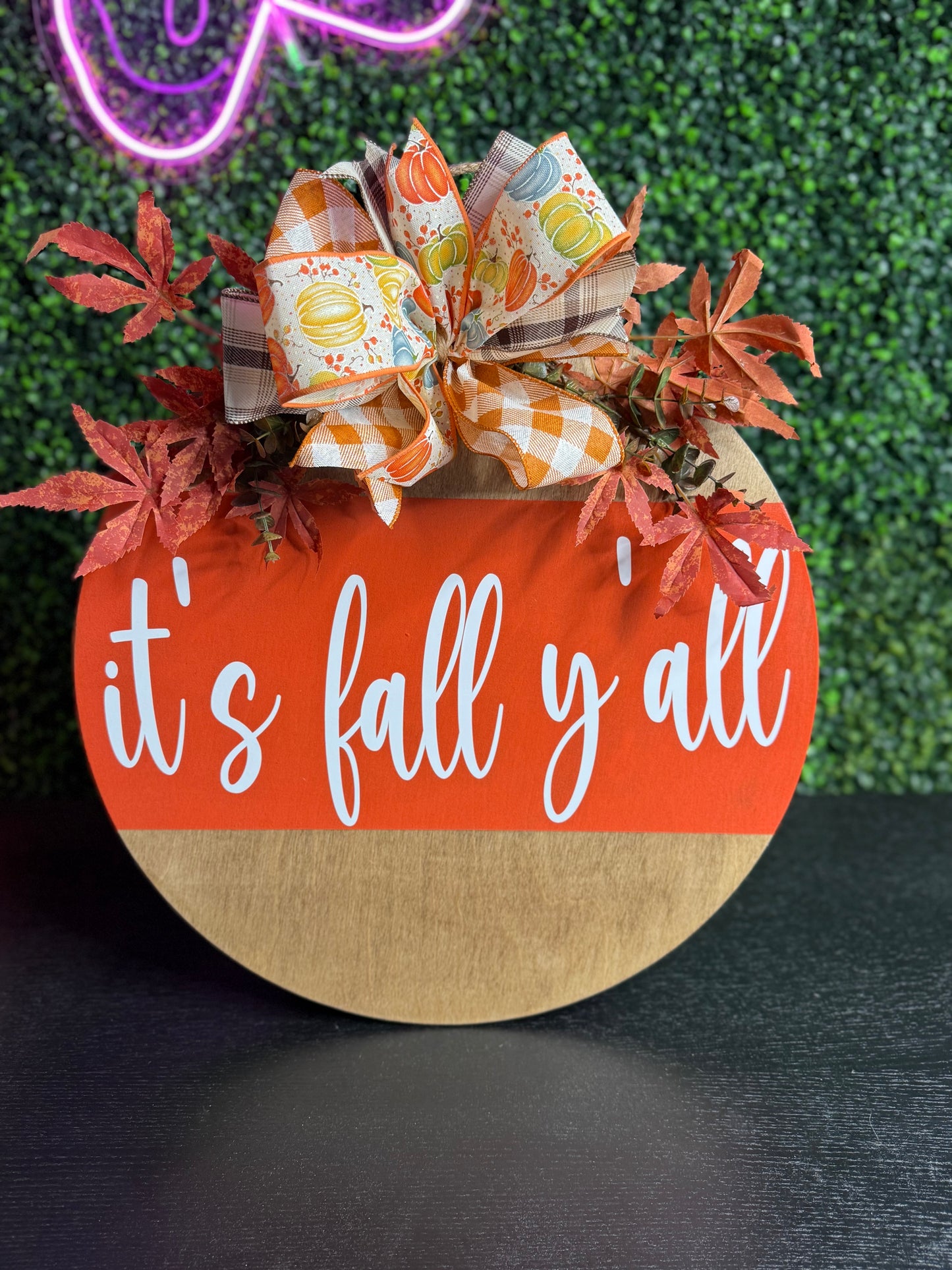 it’s fall y’all 18” Door Hanger