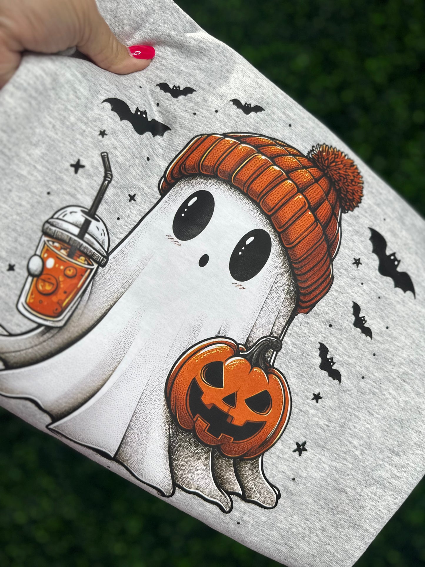 Coffee Pumpkin Ghost sweatshirt
