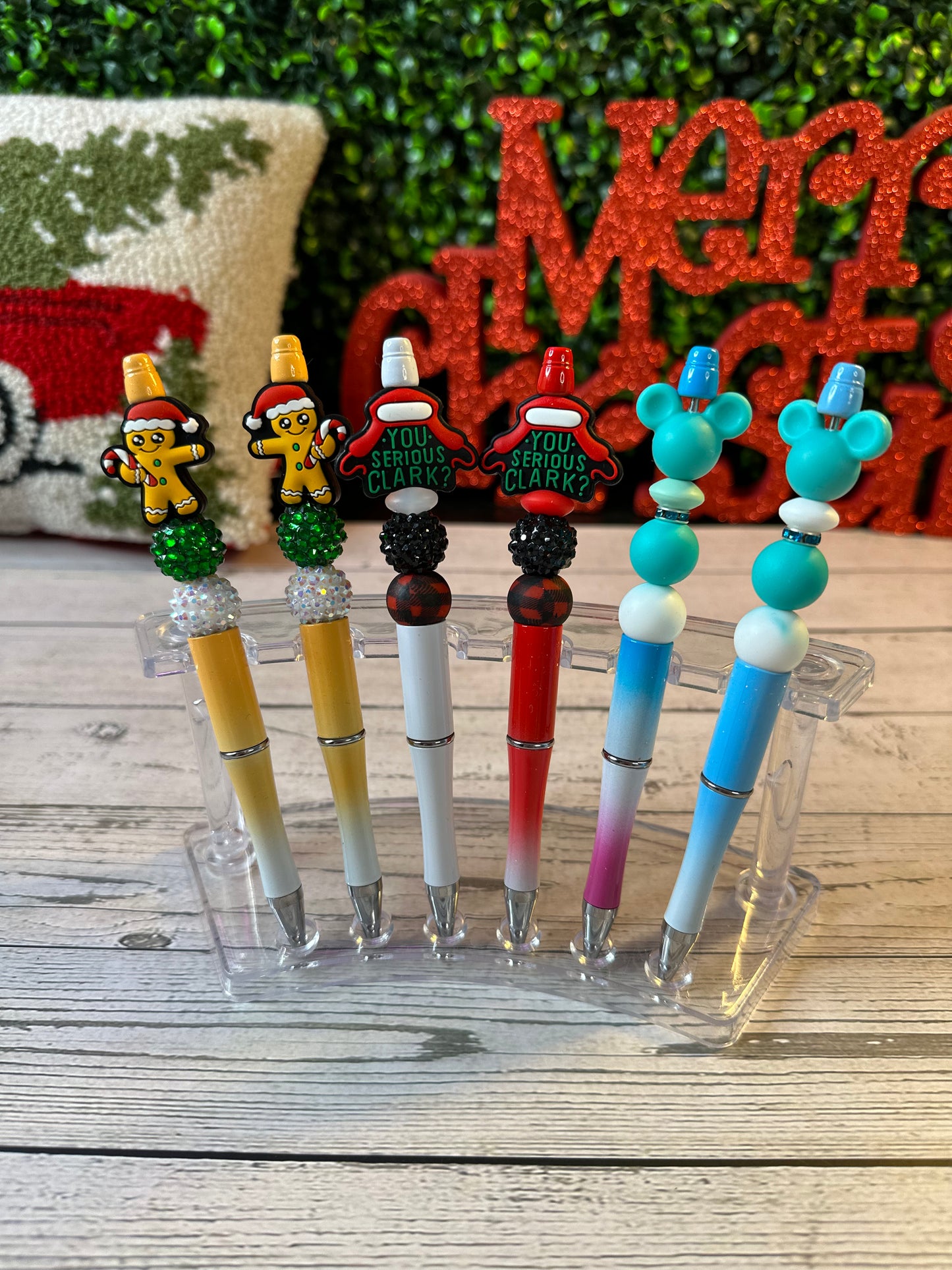 Mystery Christmas Beaded Pens