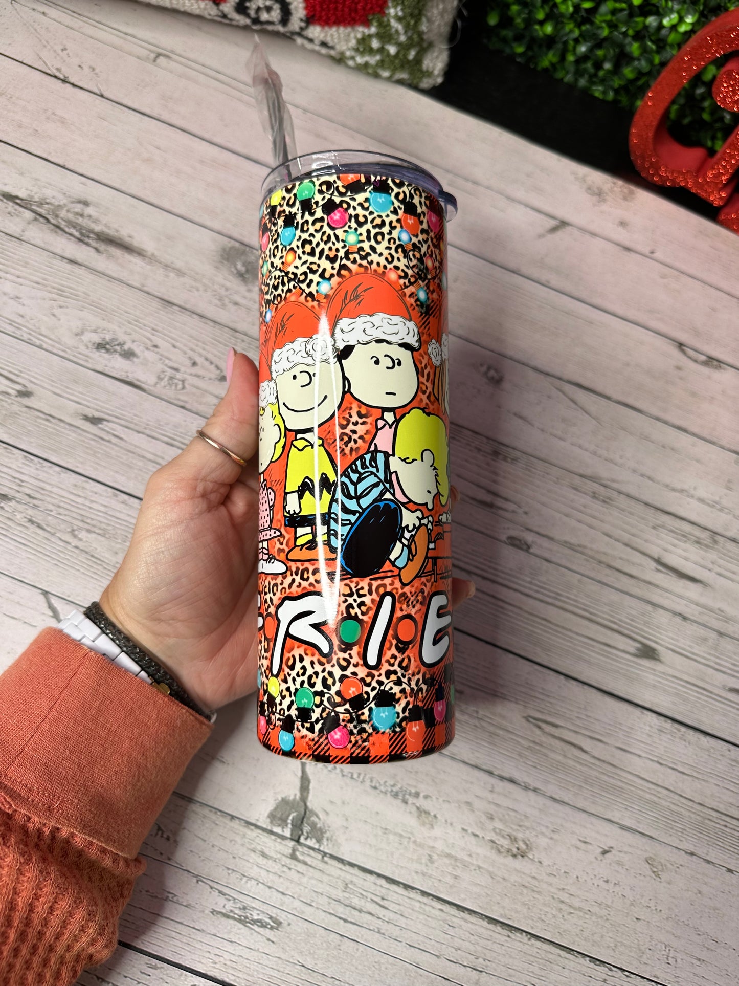 F.R.I.E.N.D.S Peanuts Tumbler - Willow Love Bug Designs