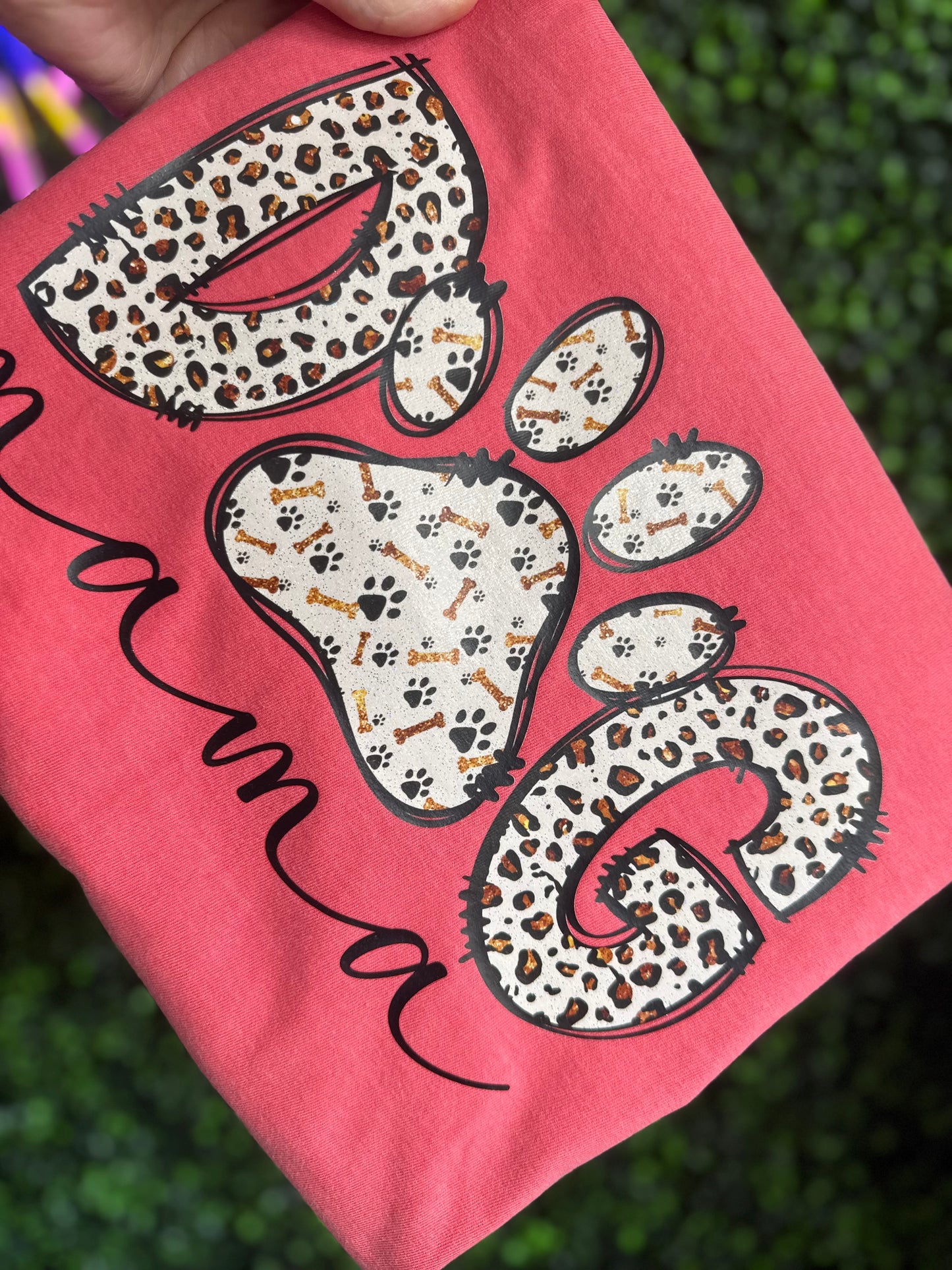 Dog Mama Comfort Colors tee