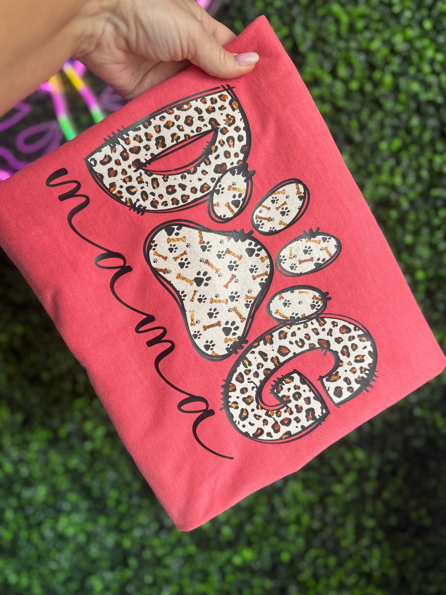 Dog Mama Comfort Colors tee