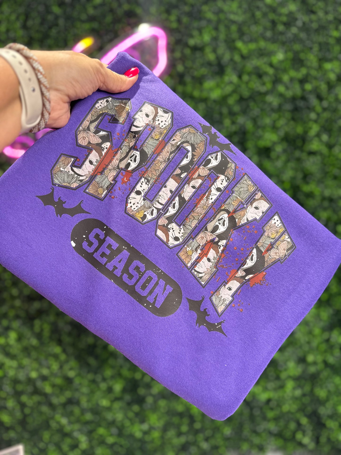 Spooky Season Monster Sweatshirt