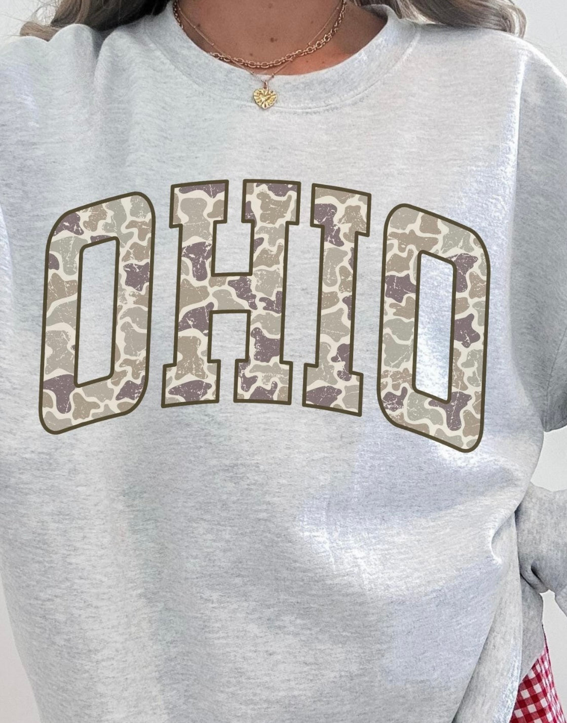 OHIO Camo Crewneck Sweatshirt