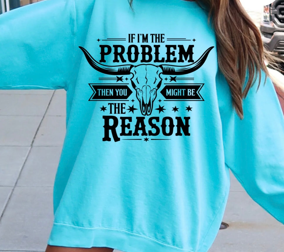 If I’m The Problem you Might Be The Reason Sweetheart