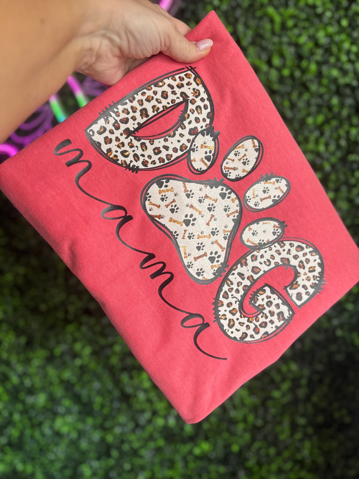 Dog Mama Comfort Colors tee