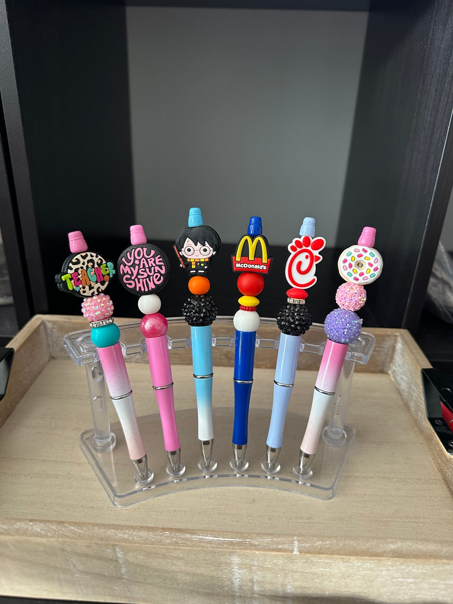 Random Beaded Pens