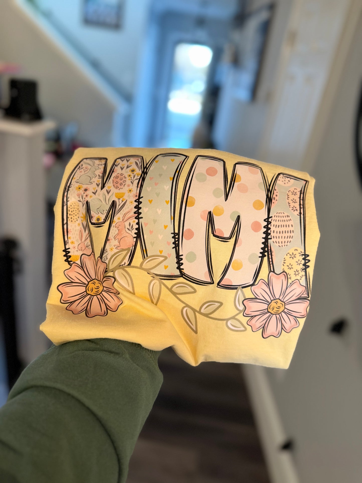 Easter MIMI Floral Tee Comfort Colors