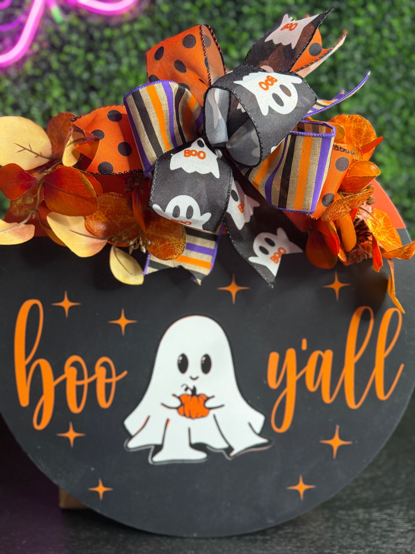 Boo Y’All Halloween Ghost Door Hanger
