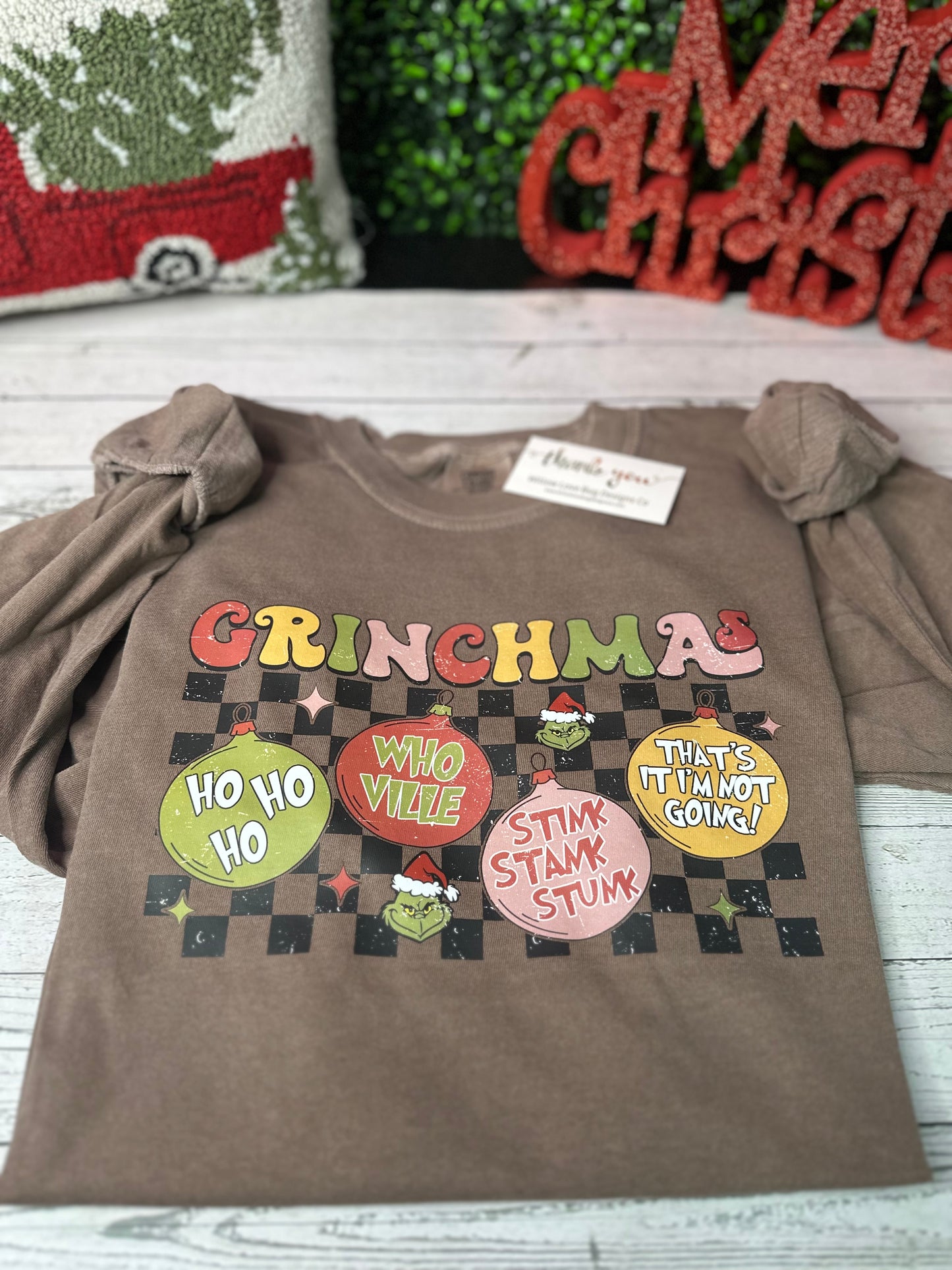 GMAS Christmas Long Sleeve Shirt - Willow Love Bug Designs