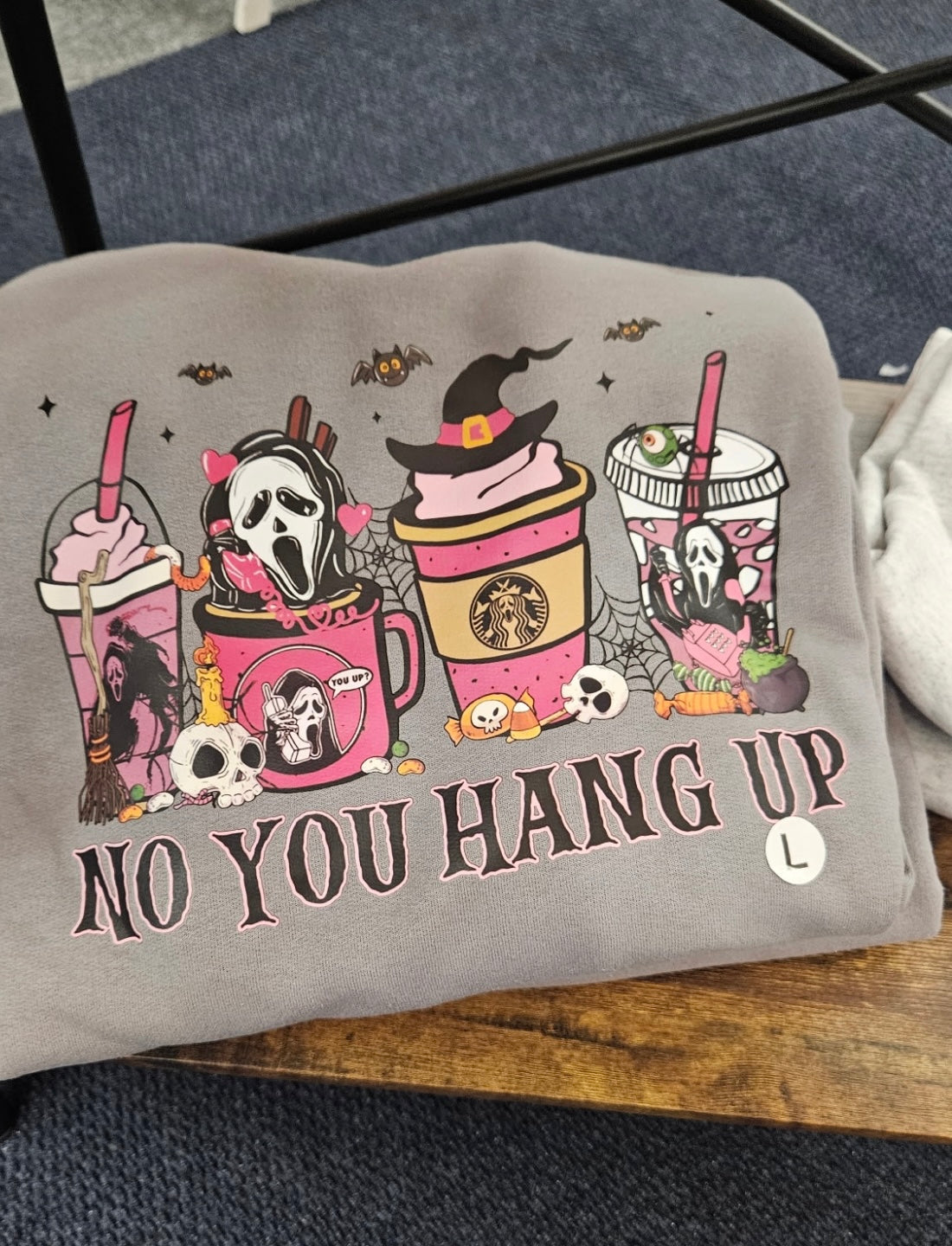 No, You Hang Up Crewneck Sweatshirt