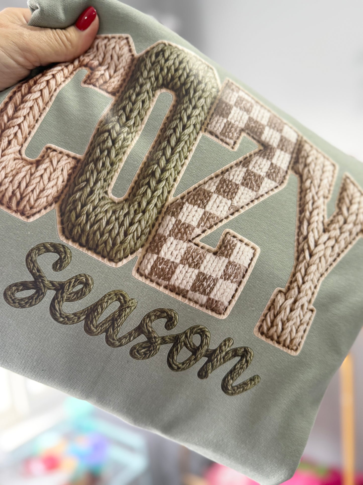 COZY Season Crewneck Sweatshirt, Pre-Order will ship out end of next week.