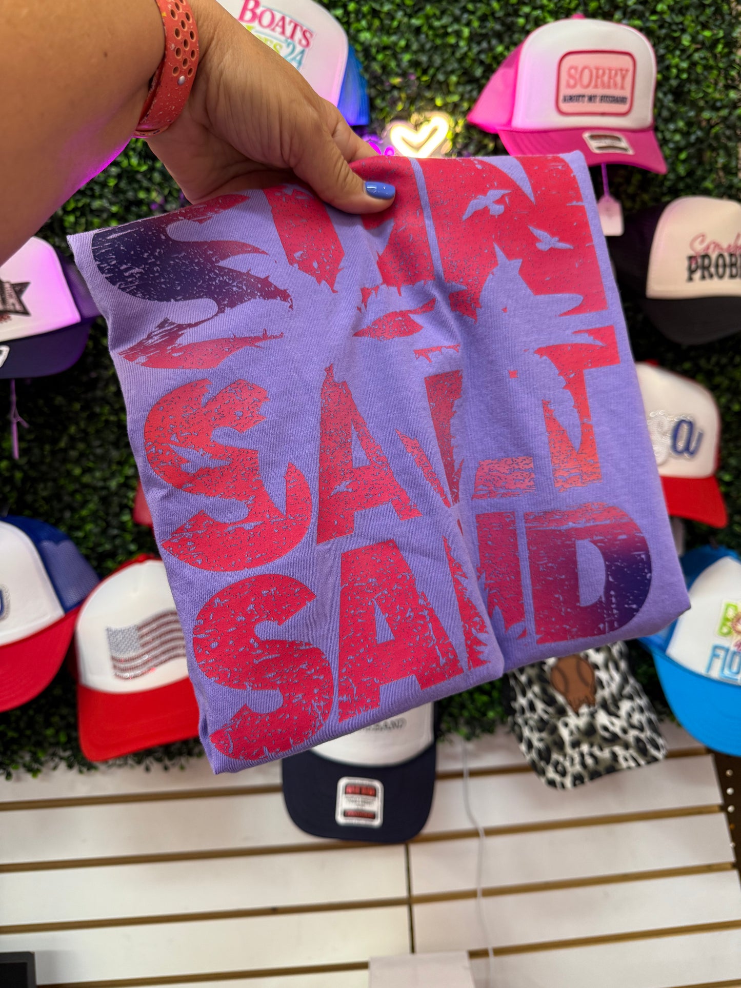 Sun Salt Sand Beach Tee, Comfort Colors tee