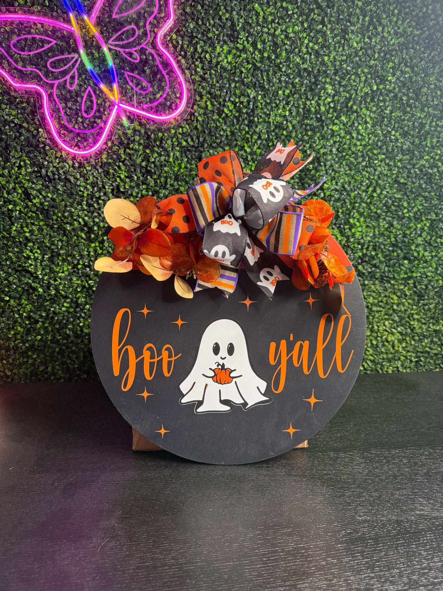 Boo Y’All Halloween Ghost Door Hanger