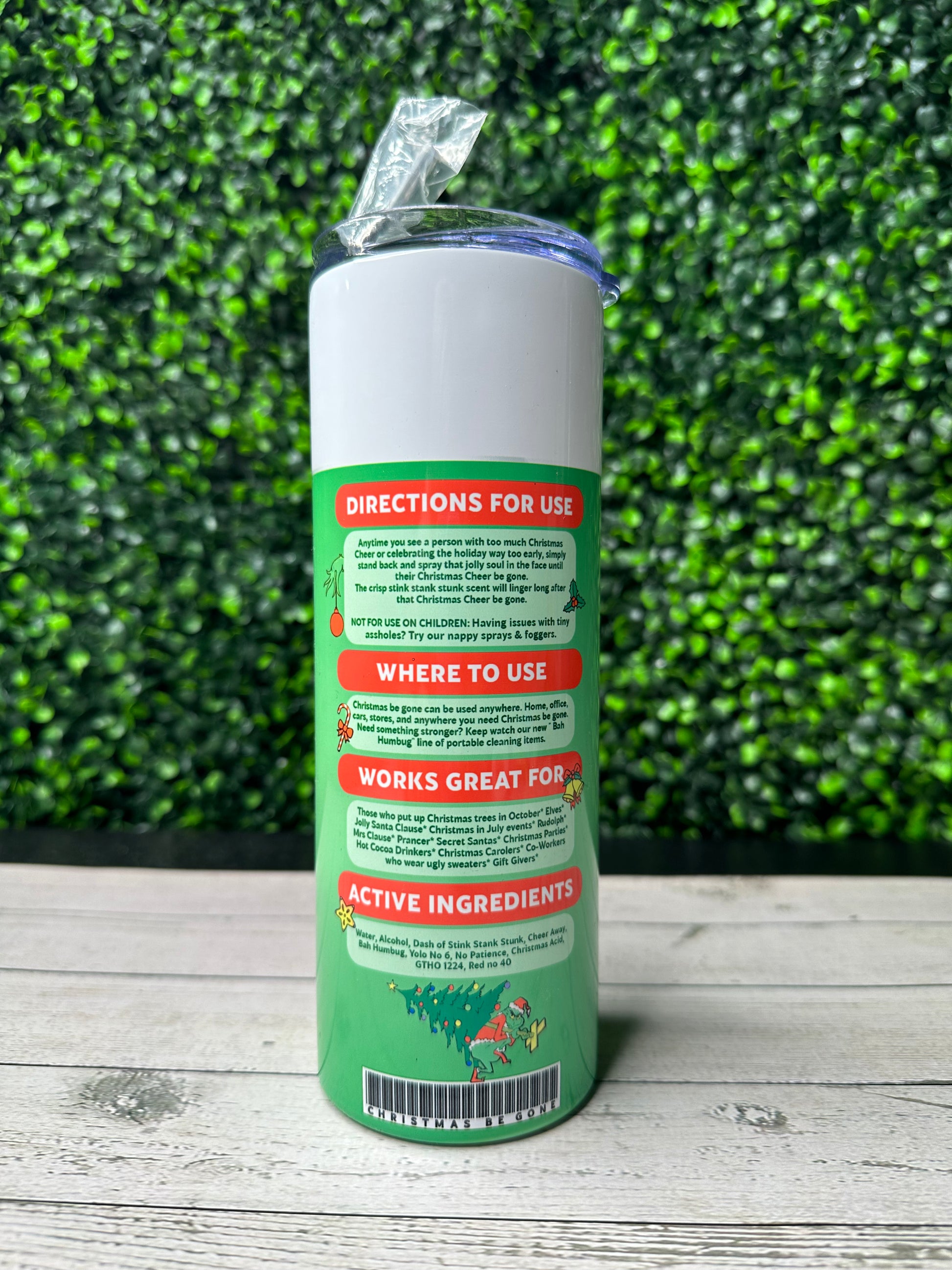 Christmas Begone Spray - Willow Love Bug Designs