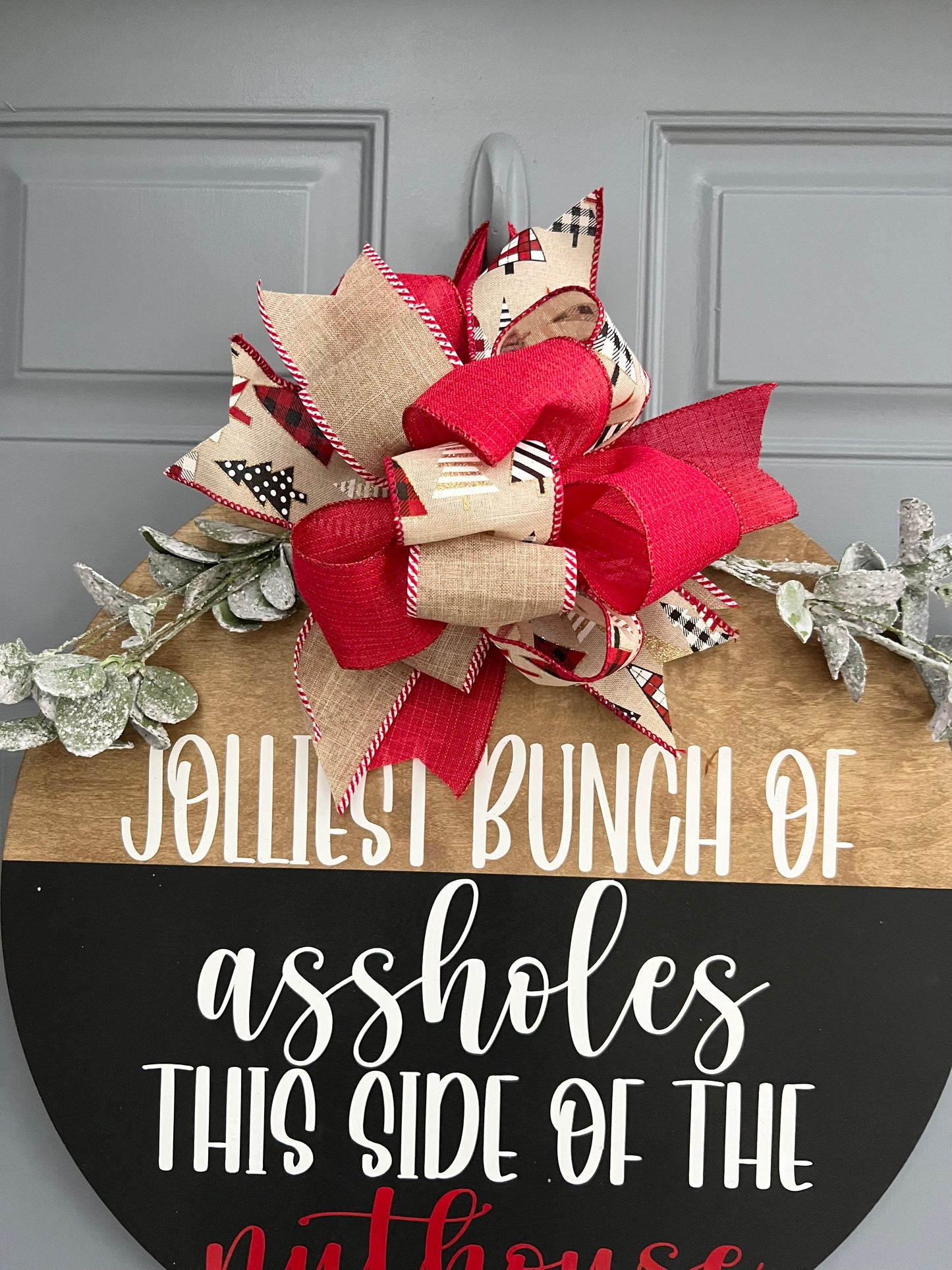 Jolliest Bunch Door Hanger - Willow Love Bug Designs