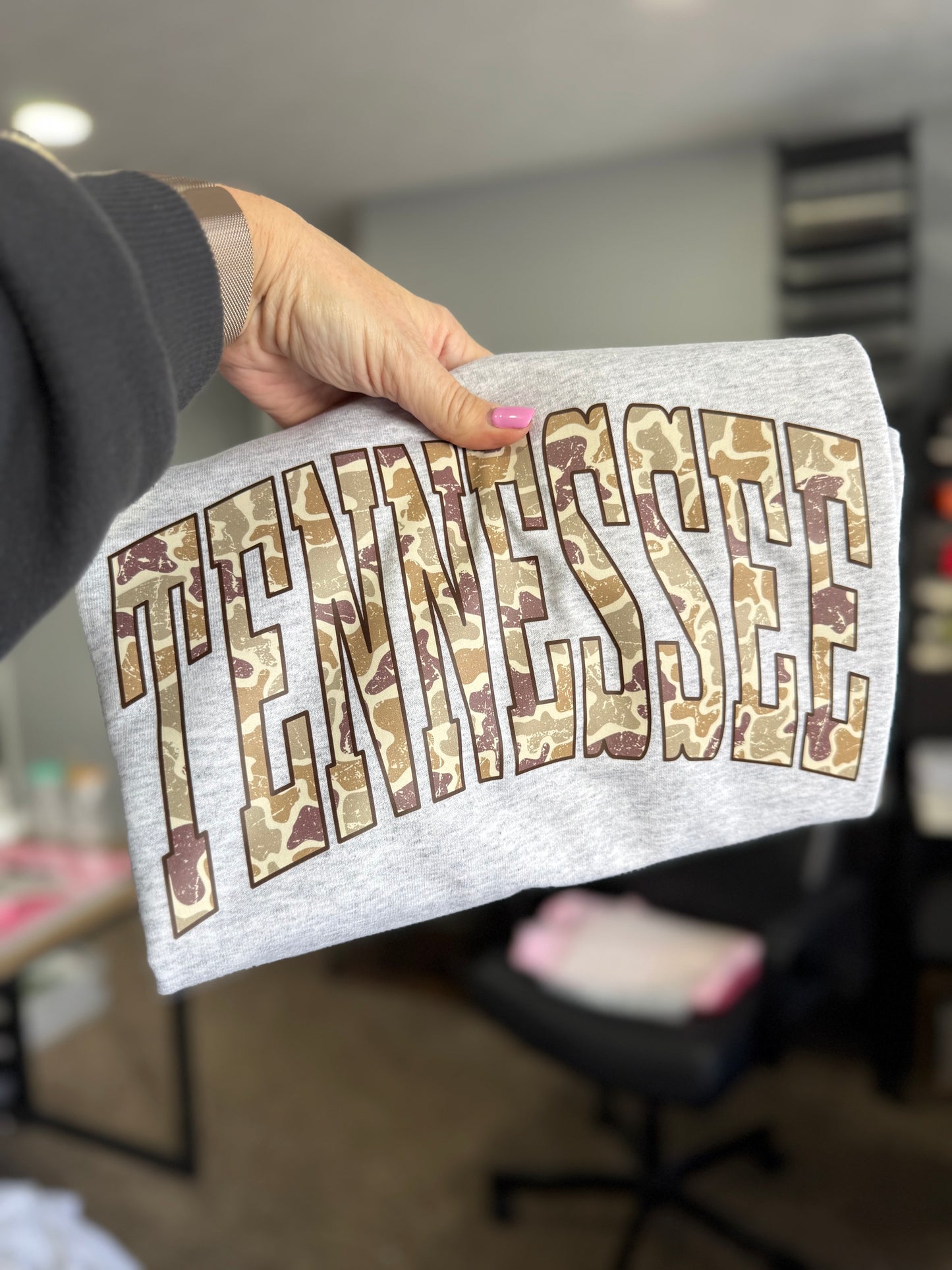 Tennessee Camo Sweatshirt