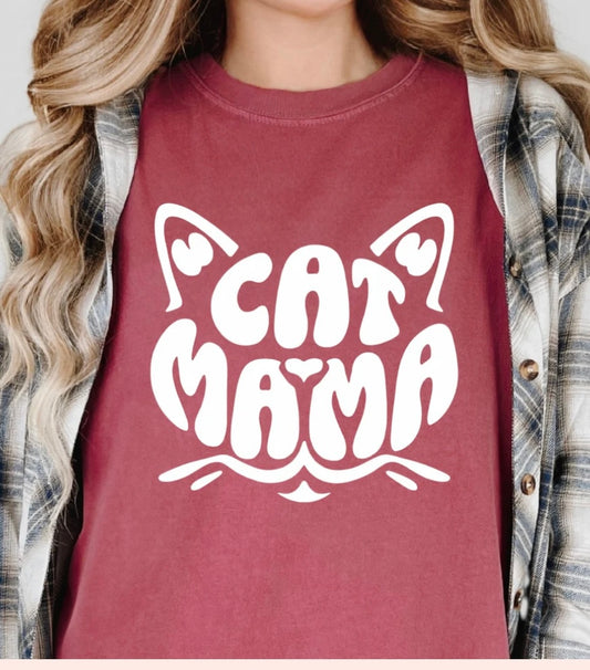 Cat Mama Graphic Tee