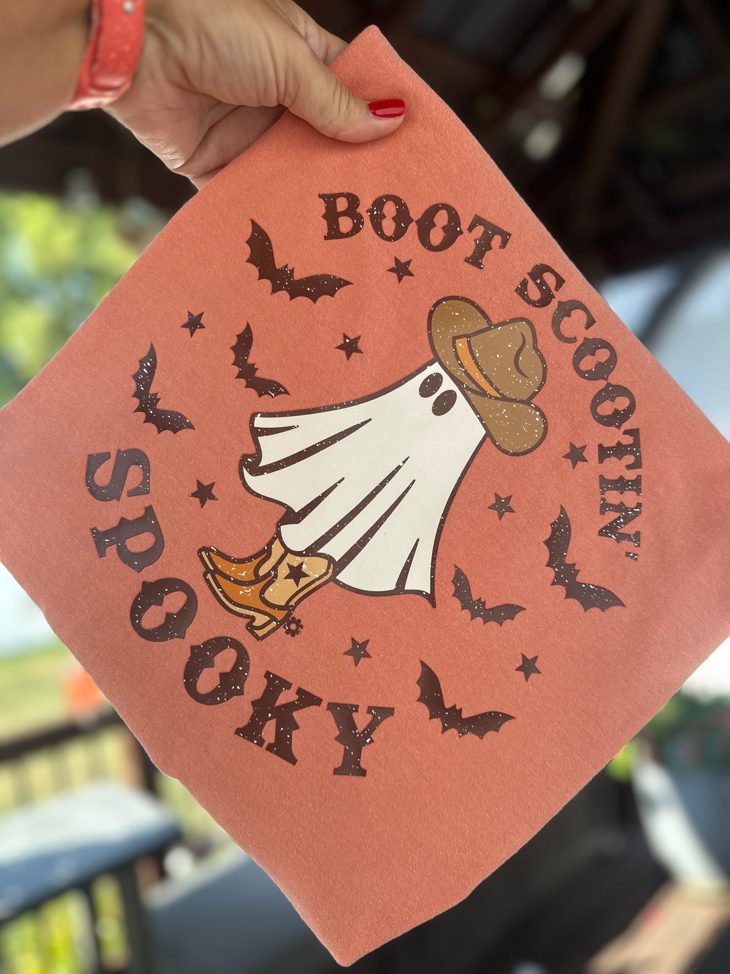 Boot Scootin' Spooky Comfort Colors Tee