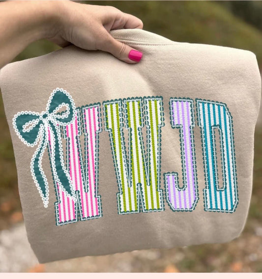 WWJD Crewneck Sweatshirt (Pre-Order) will ship out next week.