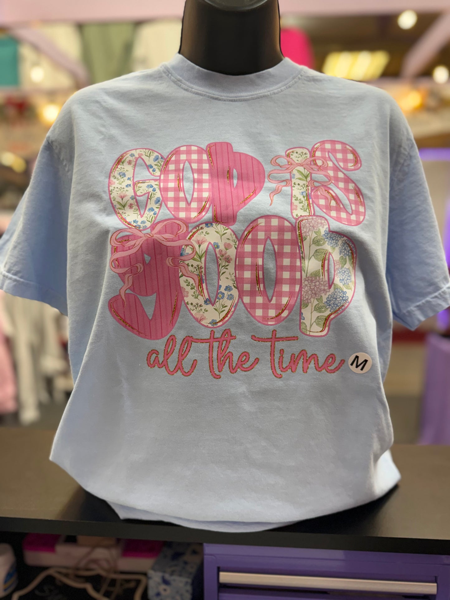 God Is Good All The Time Comfort Colors Tee
