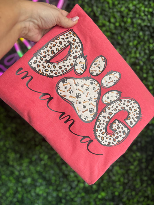 Dog Mama Comfort Colors tee