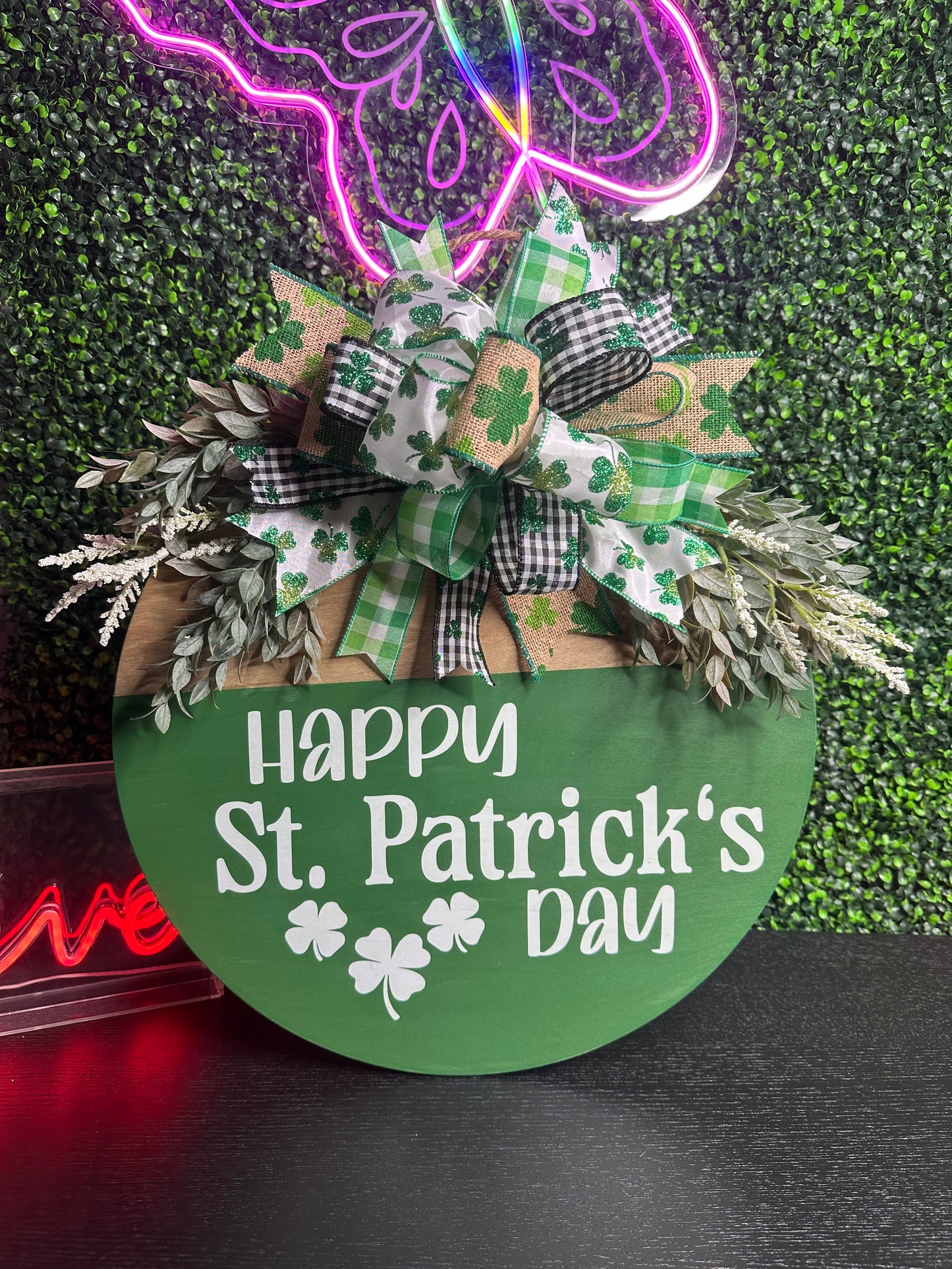 St.Patrick’s Day 18” door hanger