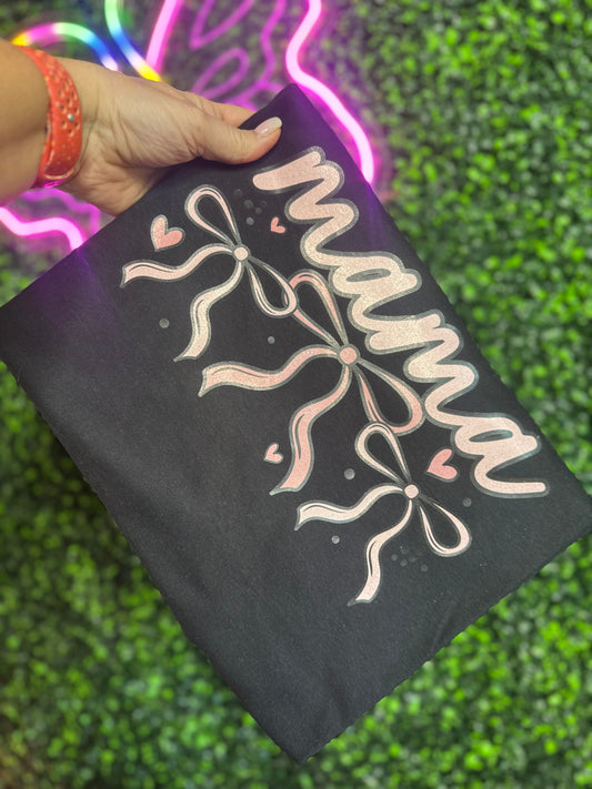 Mama bow tee