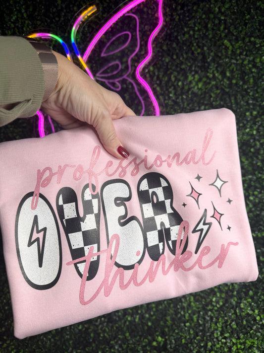 Professional OVERTHINKER Crewneck Sweatshirt