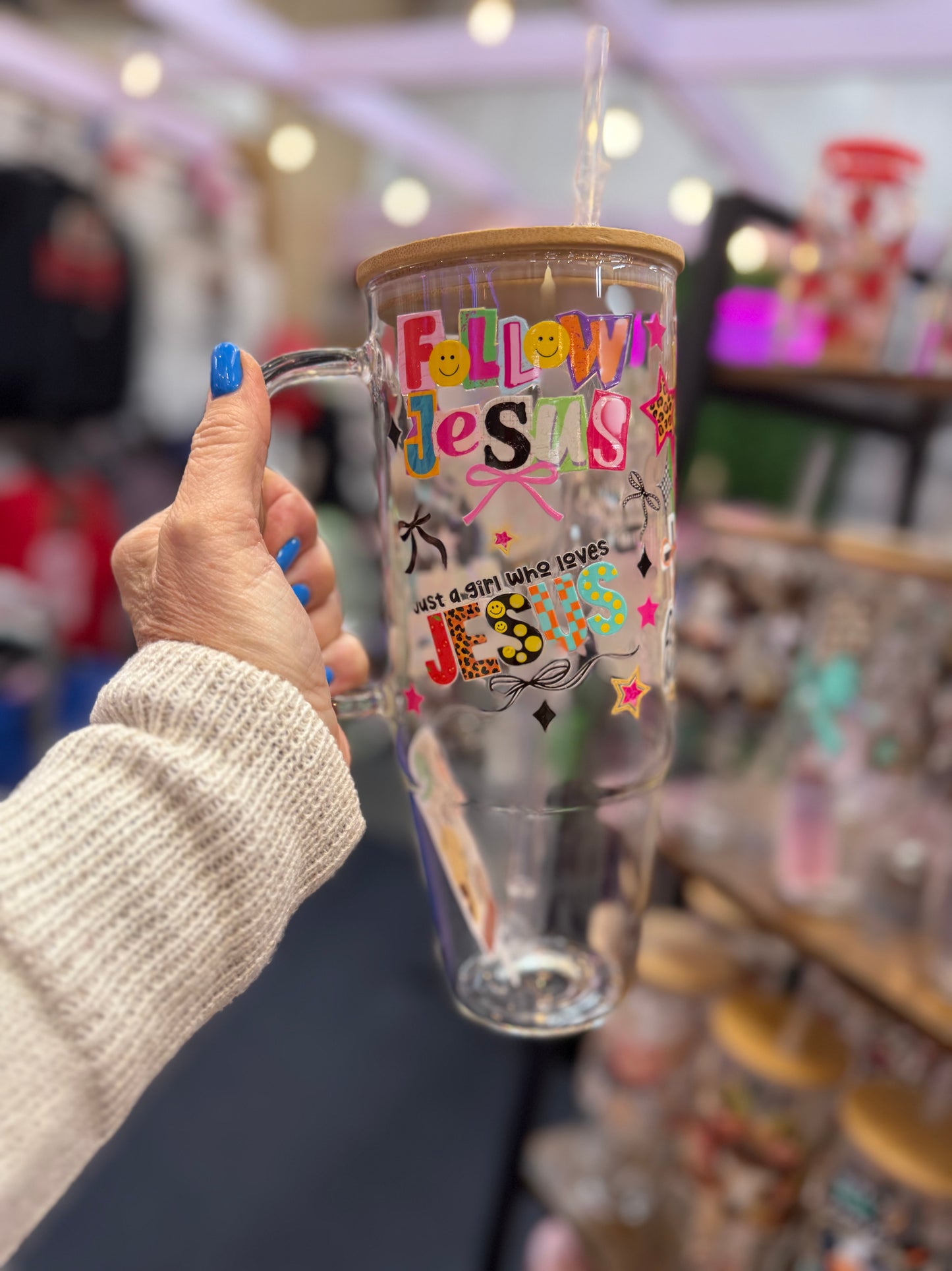 His Way Is Better 40oz glass cup