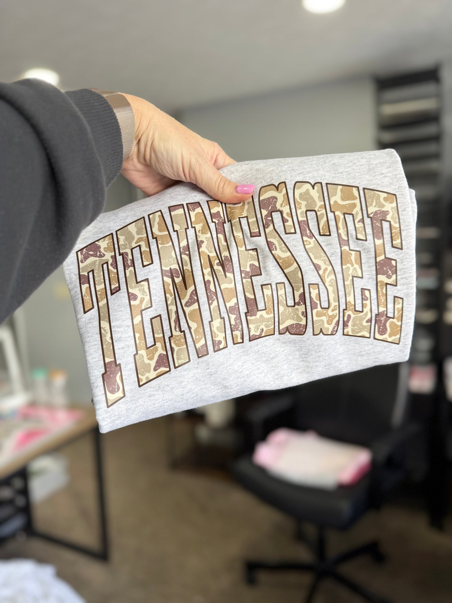 Tennessee Camo Sweatshirt