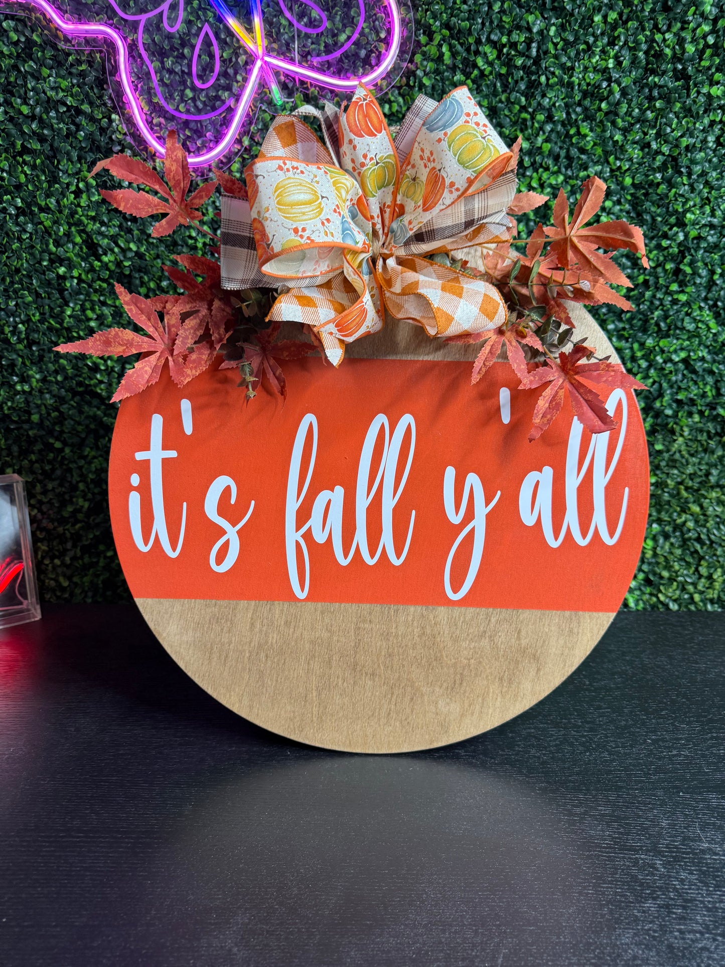 it’s fall y’all 18” Door Hanger