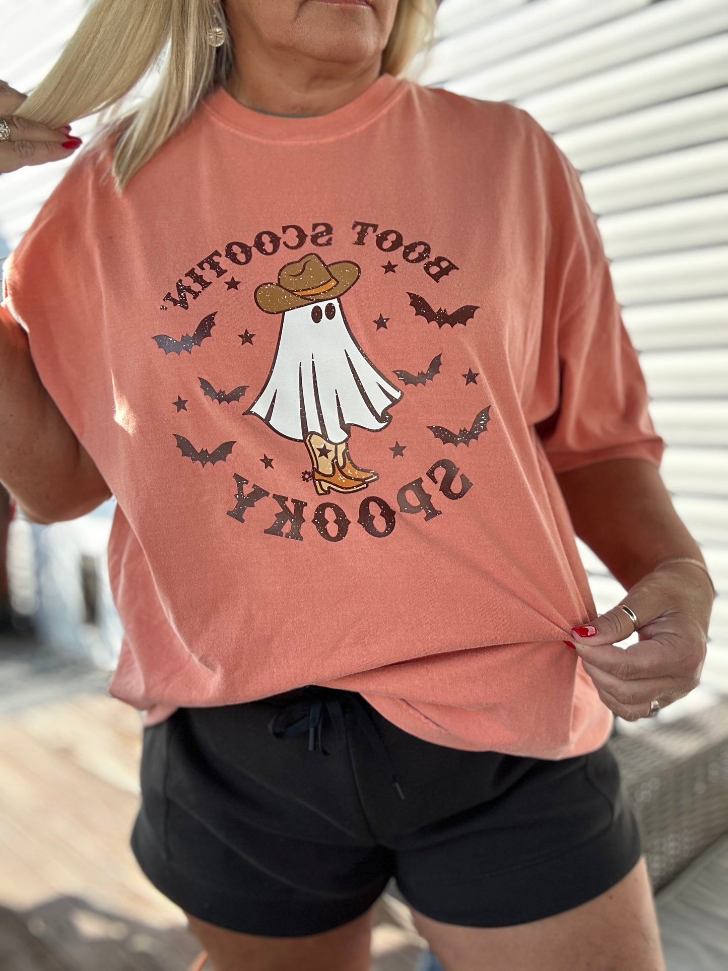 Boot Scootin' Spooky Comfort Colors Tee