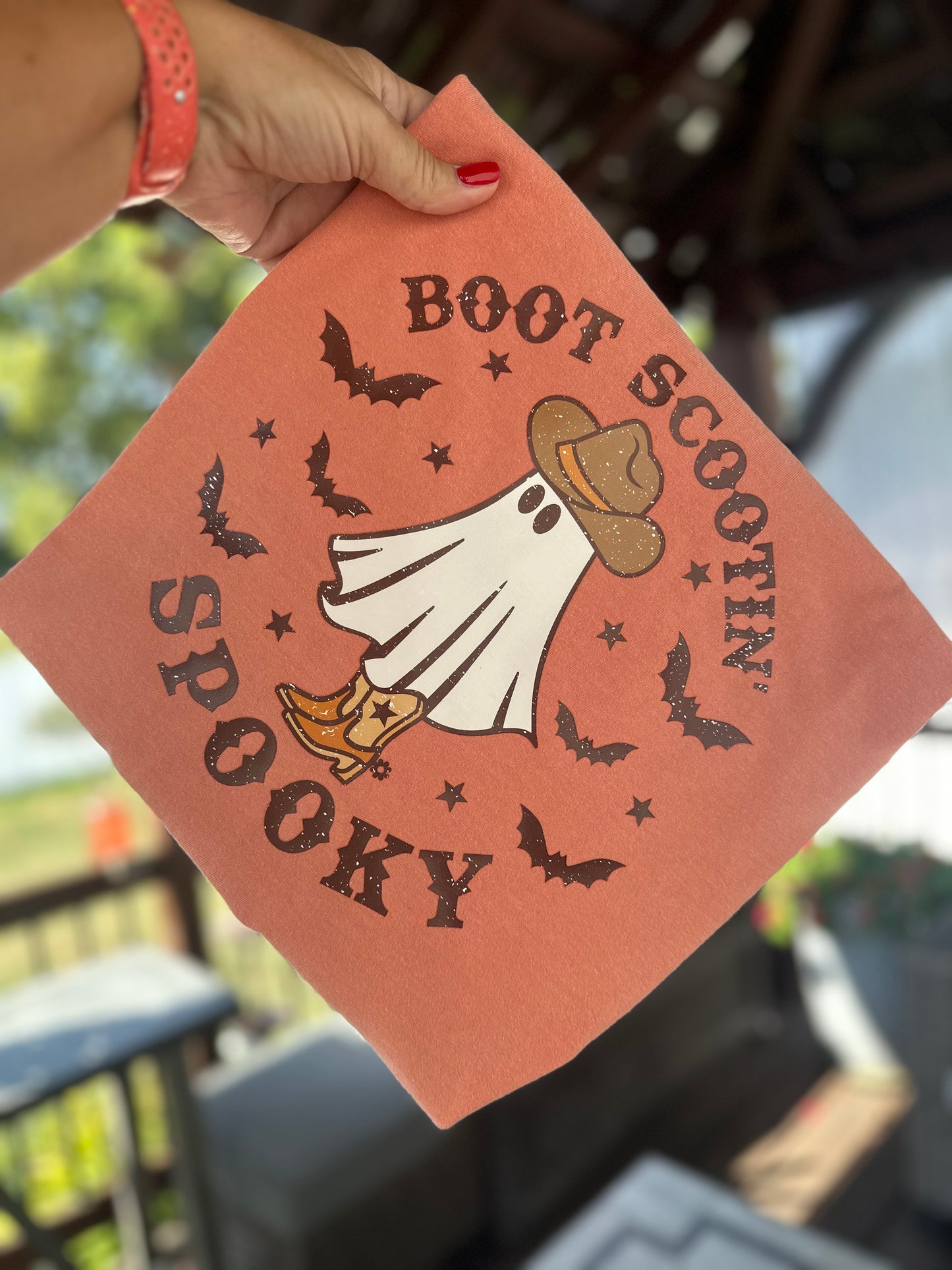 Boot Scootin' Spooky Comfort Colors Tee