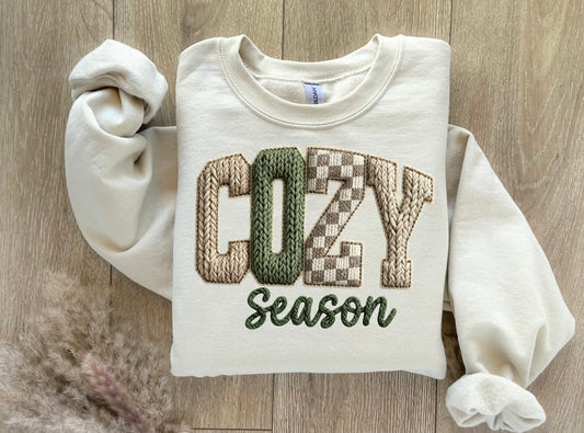 COZY Season Crewneck Sweatshirt, Pre-Order will ship out end of next week.