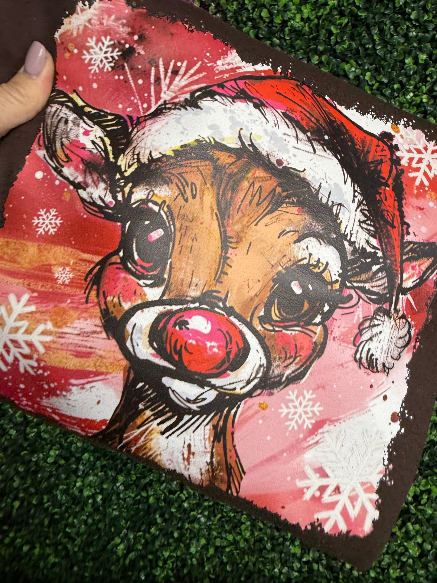 Rudolph Preppy Reindeer Sweatshirt