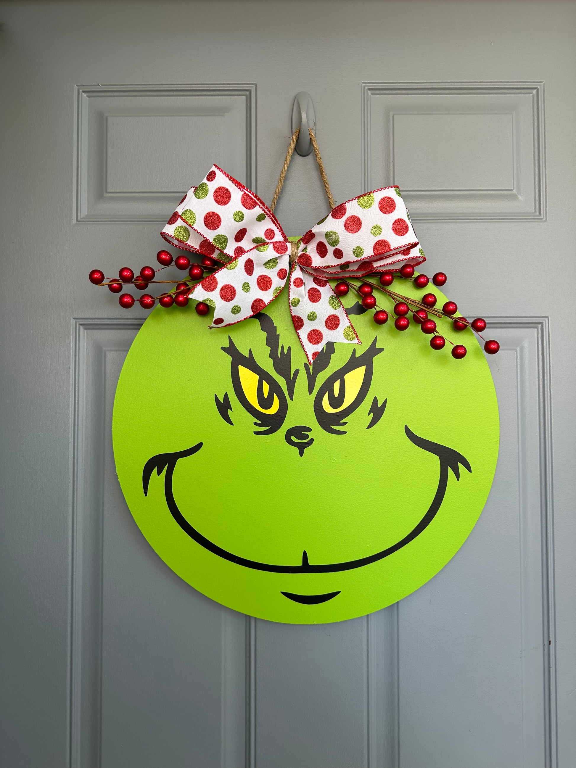 Green Man Door Hanger - Willow Love Bug Designs 