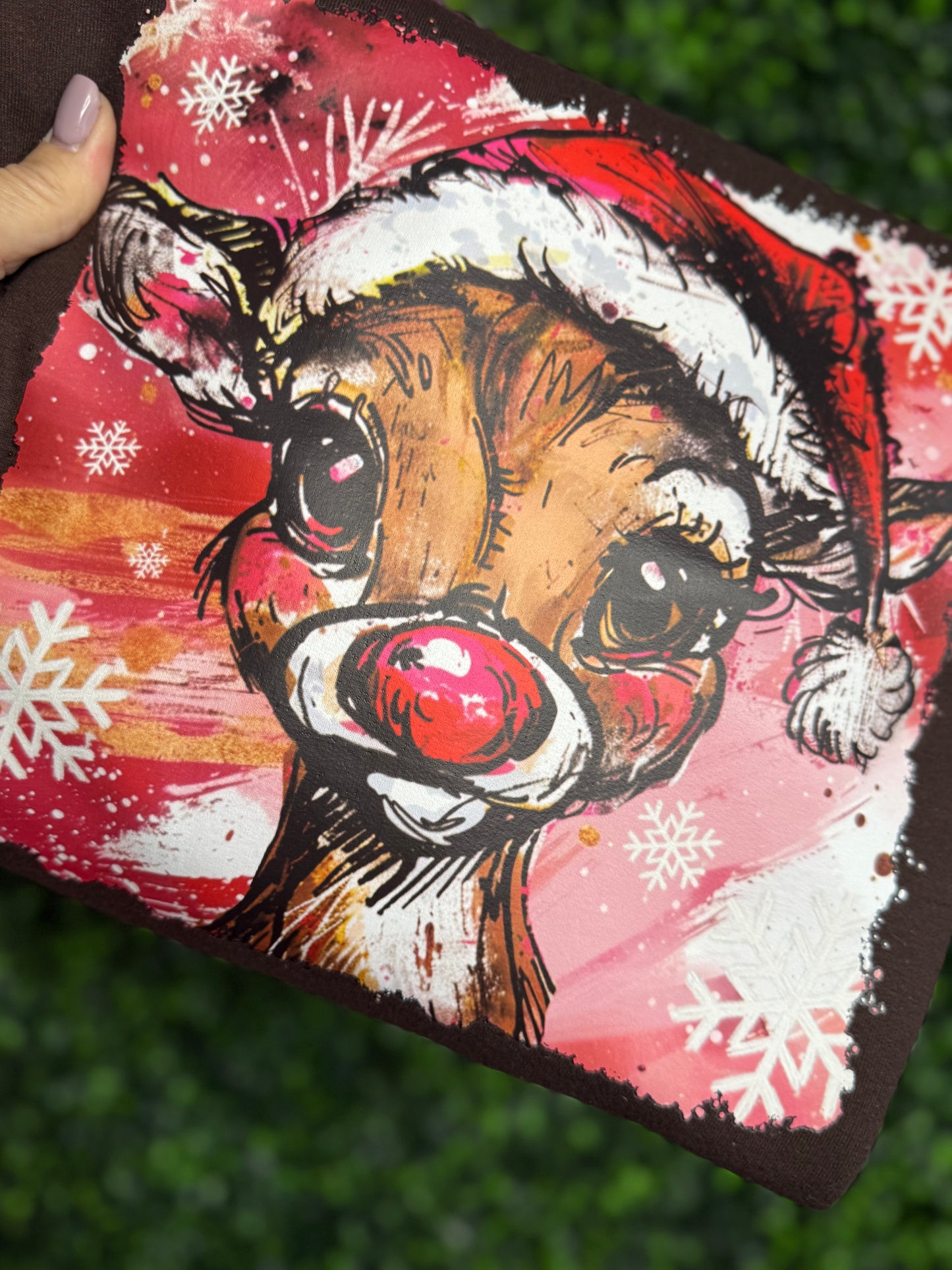 Rudolph Preppy Reindeer Sweatshirt