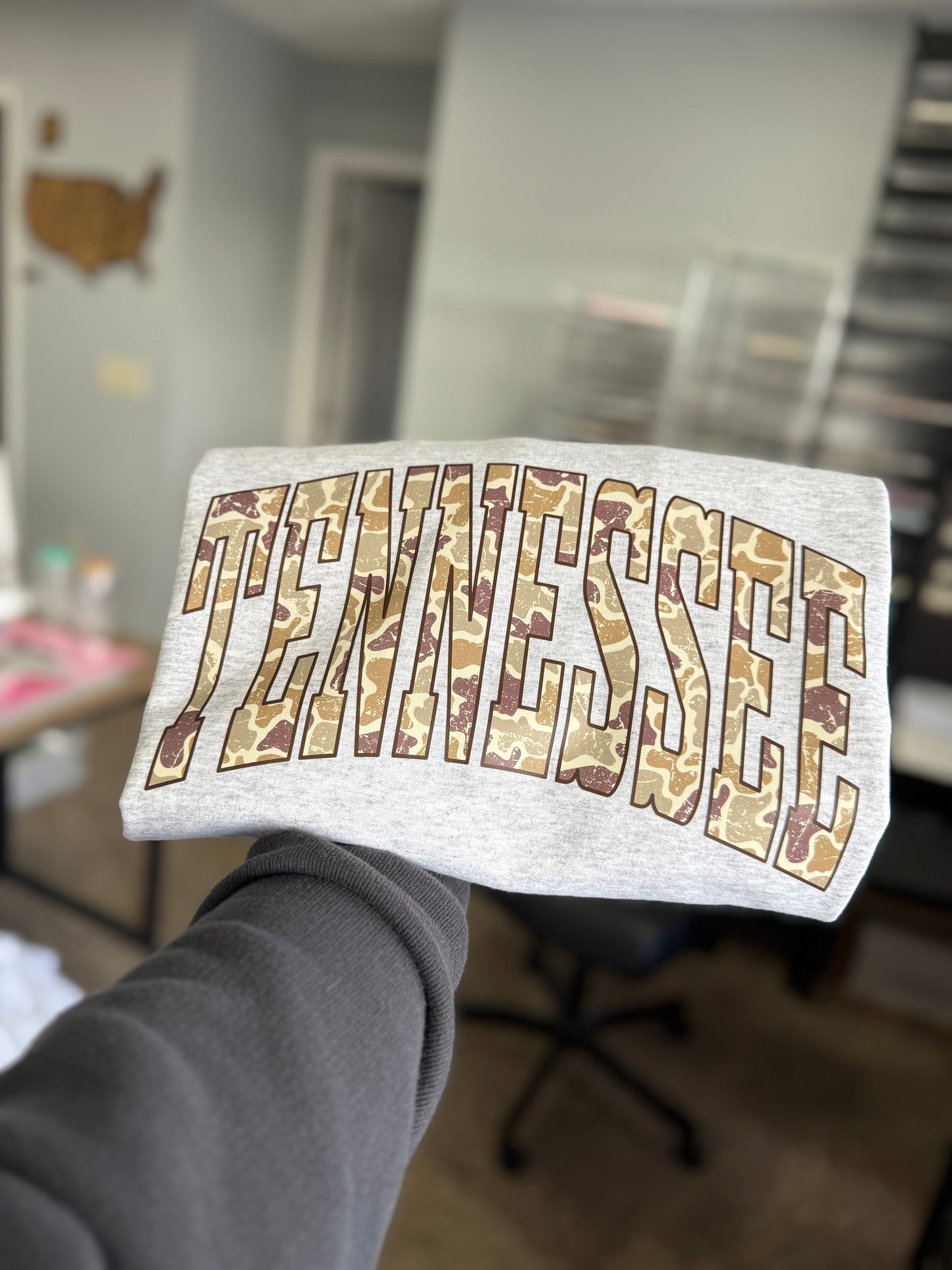 Tennessee Camo Sweatshirt