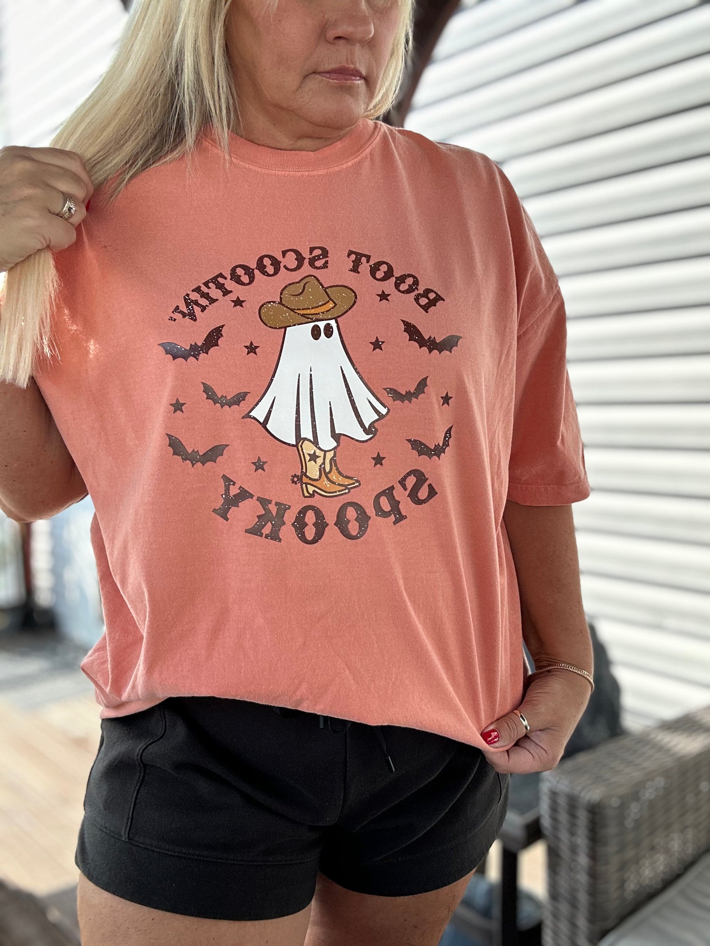 Boot Scootin' Spooky Comfort Colors Tee