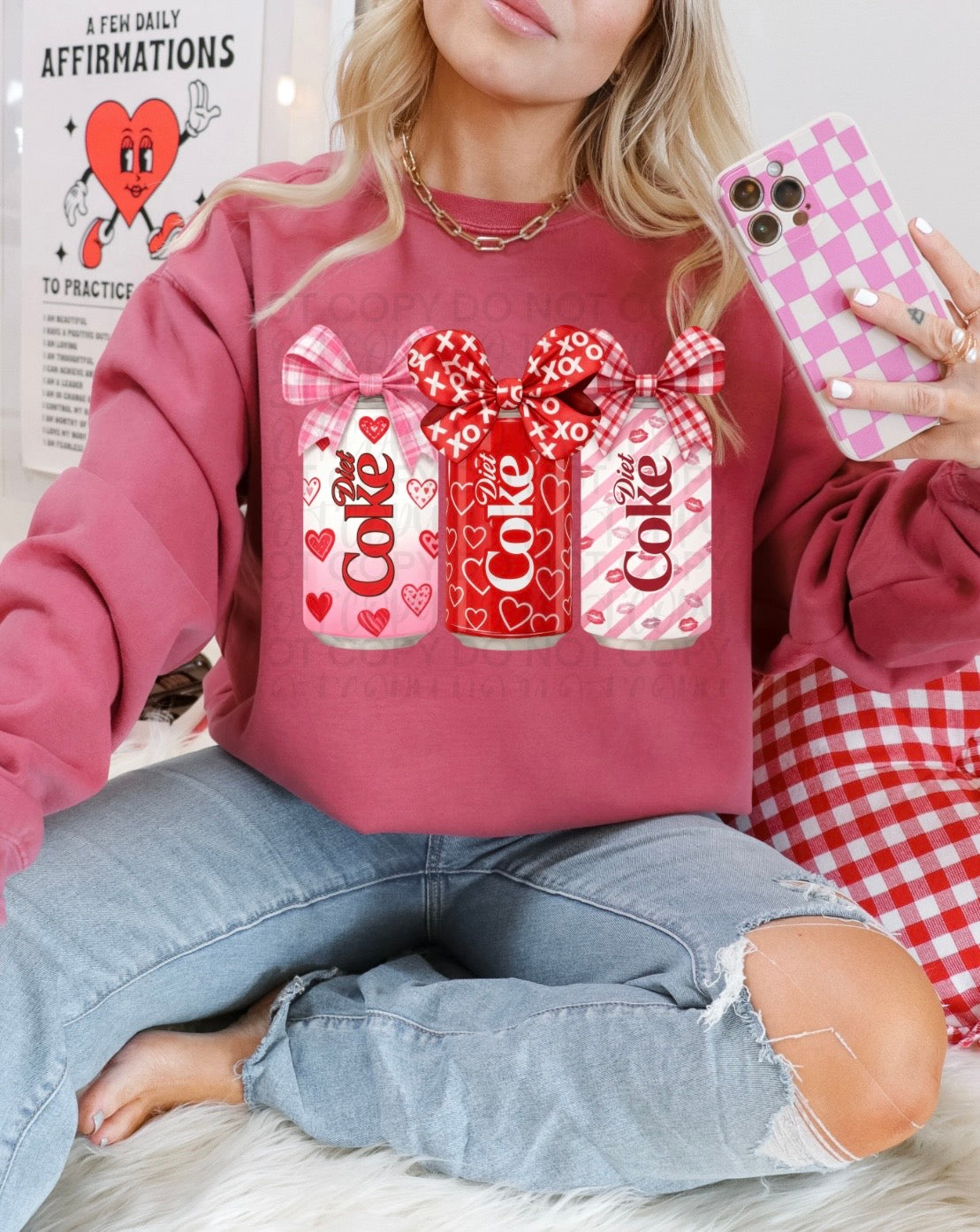 Coke & Bows Sweatshirt (Pre-Order) will ship out end of next week