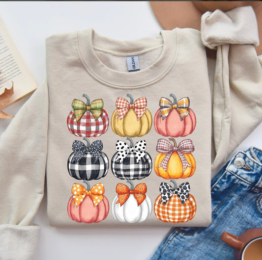 Pumpkin Patch Work Fall Sweatshirt