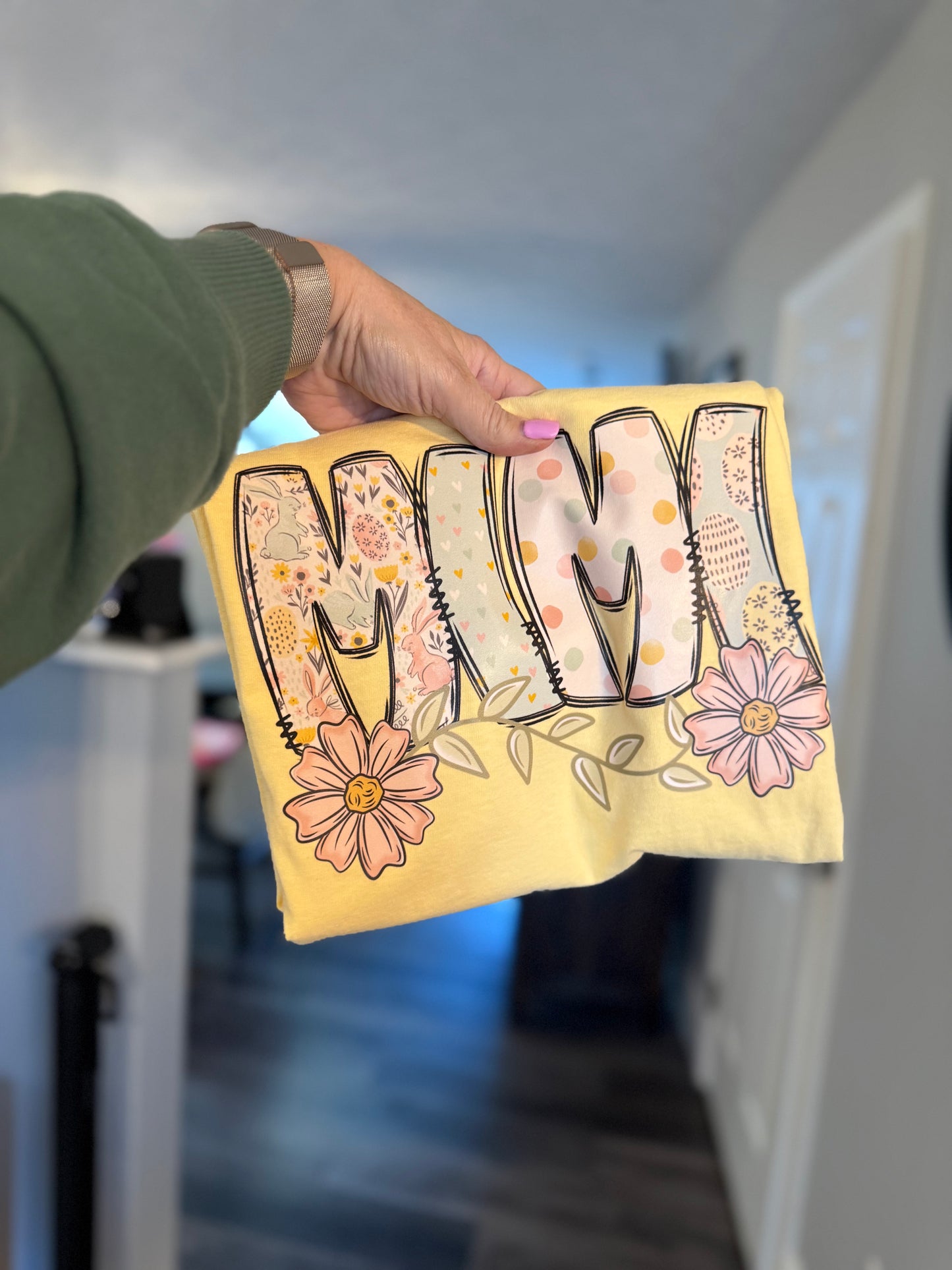 Easter MIMI Floral Tee Comfort Colors