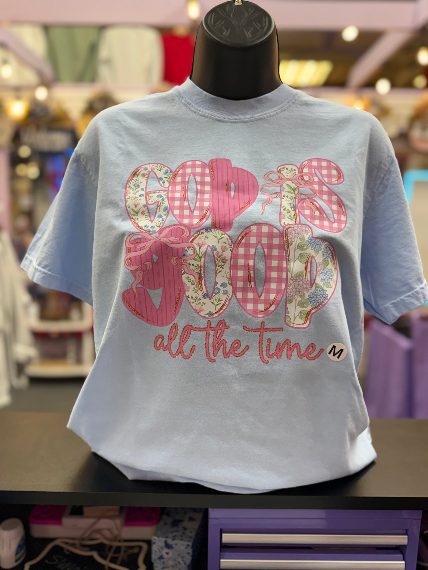 God Is Good All The Time Comfort Colors Tee